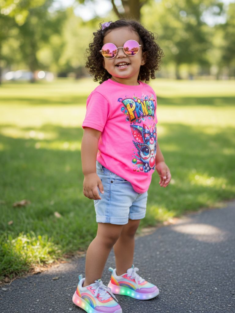 Toddler Girl Princess Bunny Graphic T