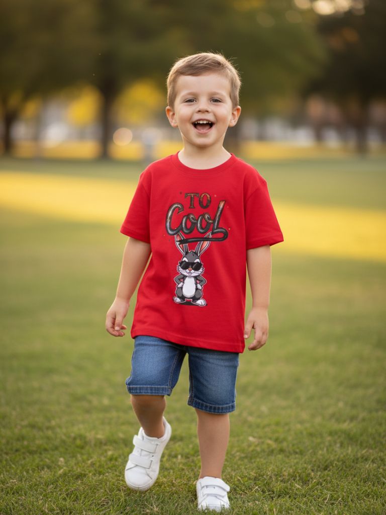 Toddler Boy Red To Cool Graphic T