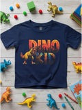 Toddler Boy Navy Dino Kid Graphic T.