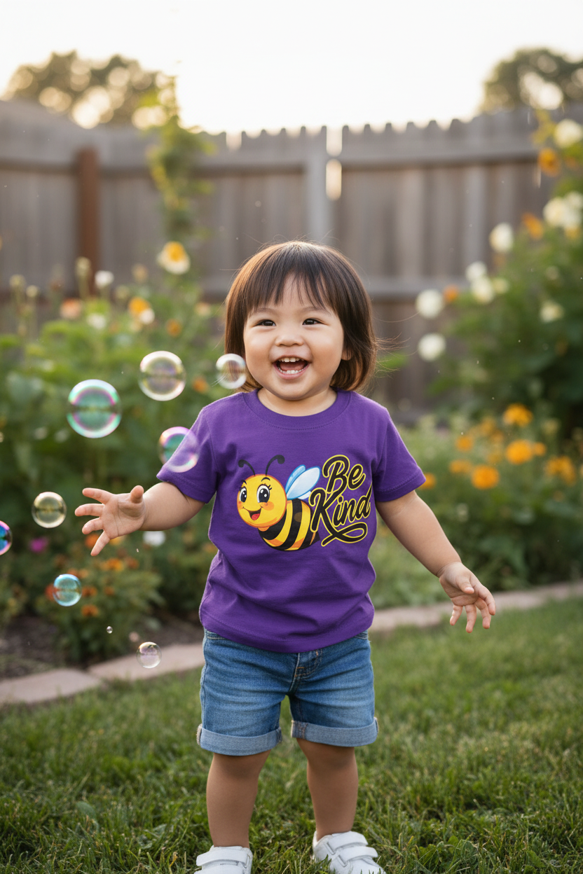 Asian toddler bubbles