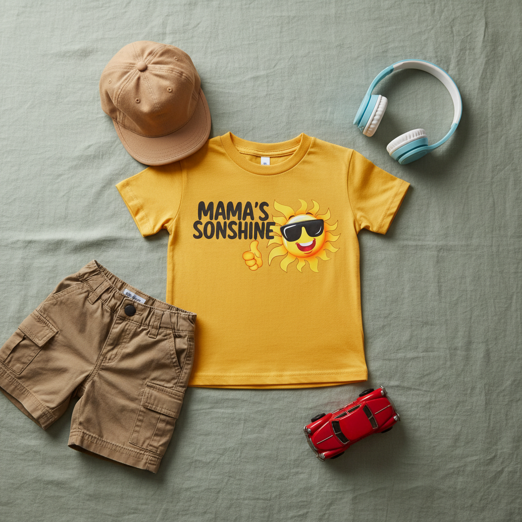 Mama's Sonshine - Sage Green Flat Lay